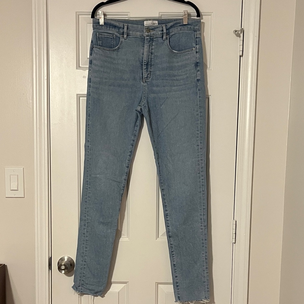 LOFT The skinny jeans